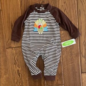 Sozo Striped Turkey Kids Footie
